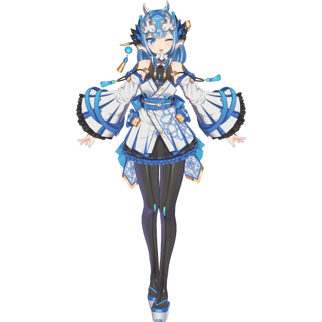 【3Dモデル】フロリス【VRC】