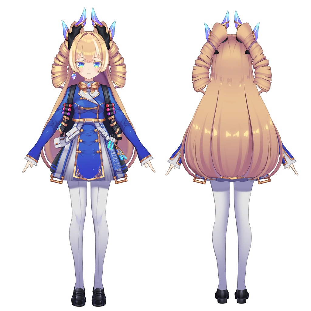 【3Dモデル】モモ【VRC】