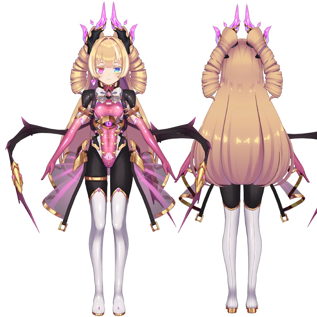 【3Dモデル】モモ【VRC】