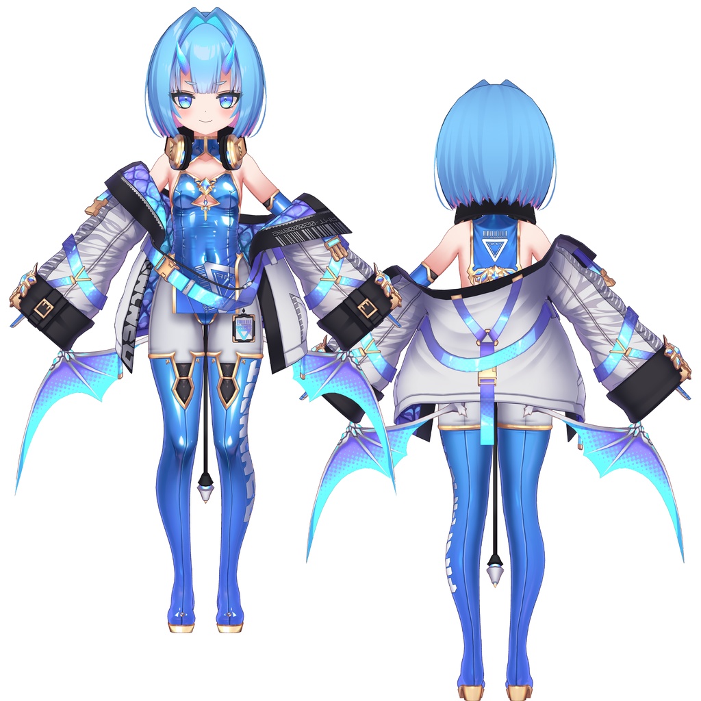 【VRC】アオトロ【lilToon対応】