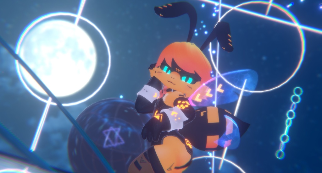 [BlueGuaShop] -3Dモデル-ビティ-Bitty-Likes to dance more than serving drinks~ - bluegua - 7/7