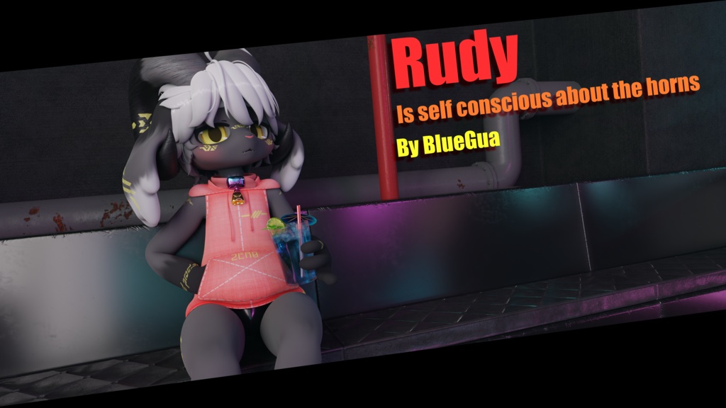 [BlueGuaShop] -3Dモデル-ルディ-Rudy-Is self conscious about their horns~ - bluegua - 2/7