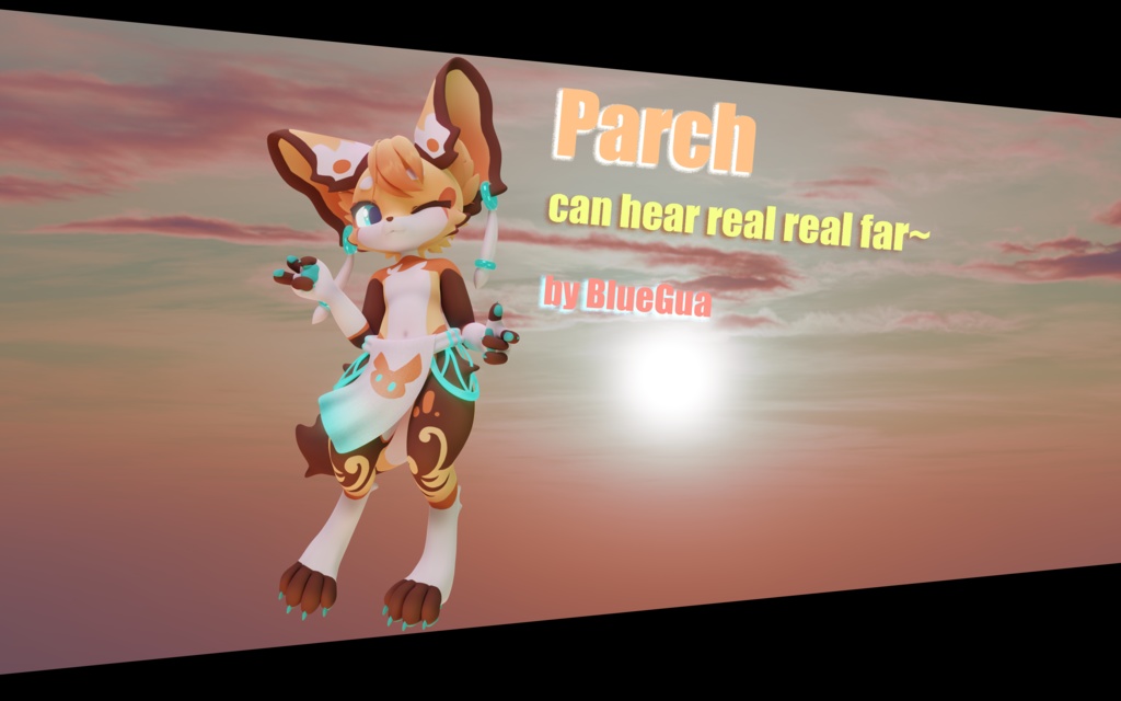 [BlueGuaShop] -3Dモデル-Parch-Can hear real real far~ - bluegua - 3/3