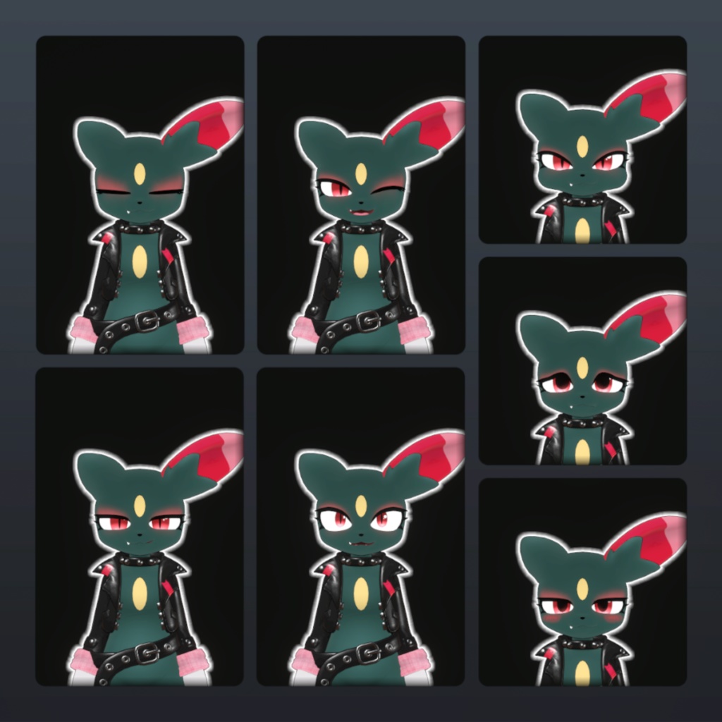 [BlueGuaSpecial] -3Dモデル-Sneasel-ニューラ-Scratchy cac that can also evolve! - bluegua - 2/7