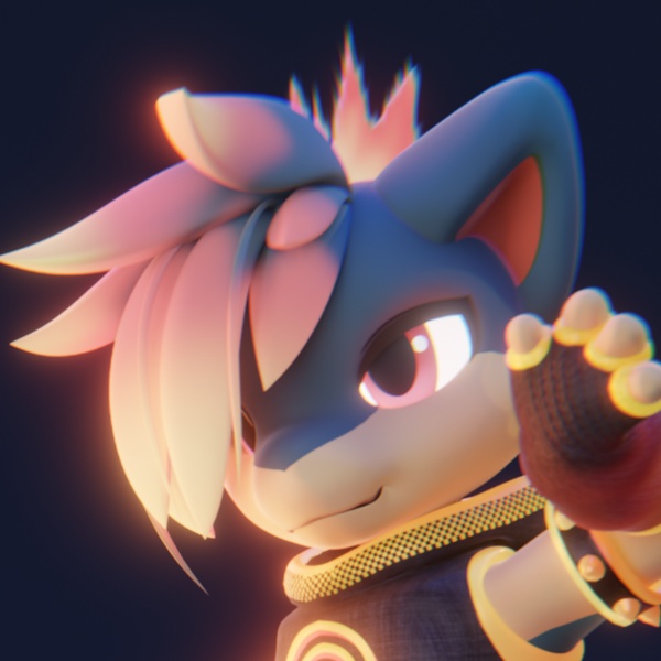 [BlueGuaSpecial] -3Dモデル-Quli-Little firely creature~