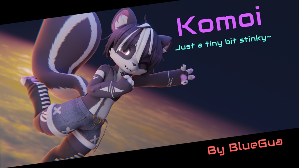 [BlueGuaShop] -3Dモデル-Komoi-Just a tiny bit stinky~ - bluegua - 2/6