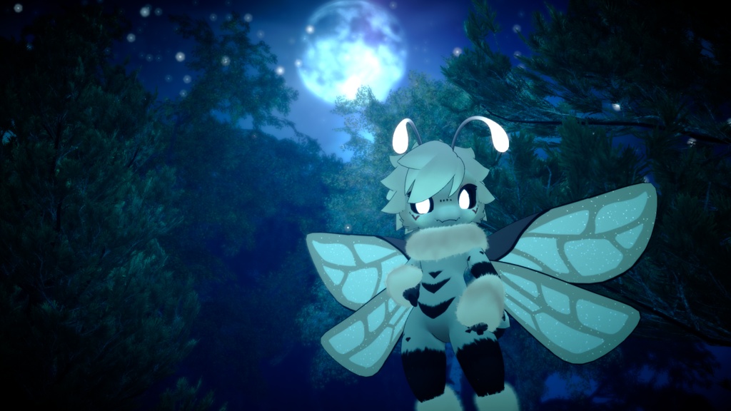 [BlueGuaShop] -3Dモデル-Luma-Little moth has some glitter - bluegua - 10/10