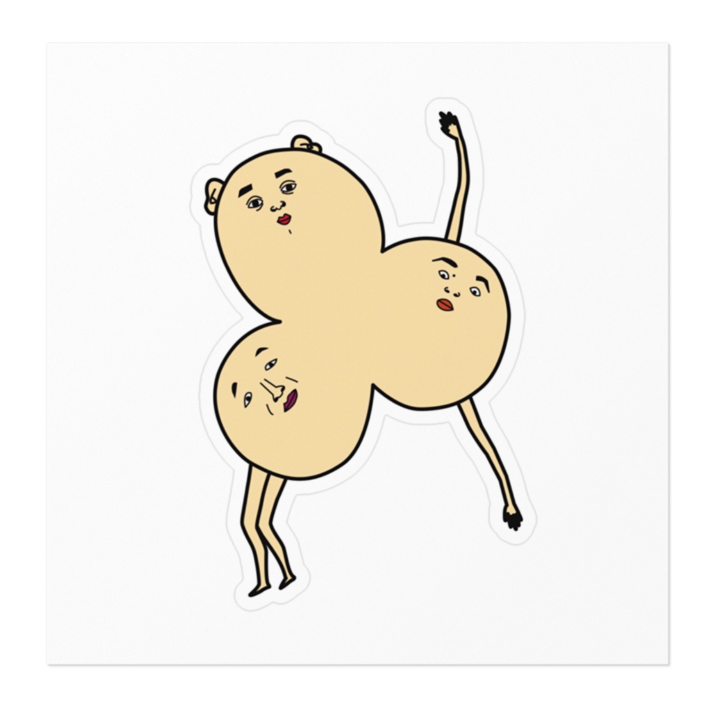 PAN PAN OJISAN Sticker