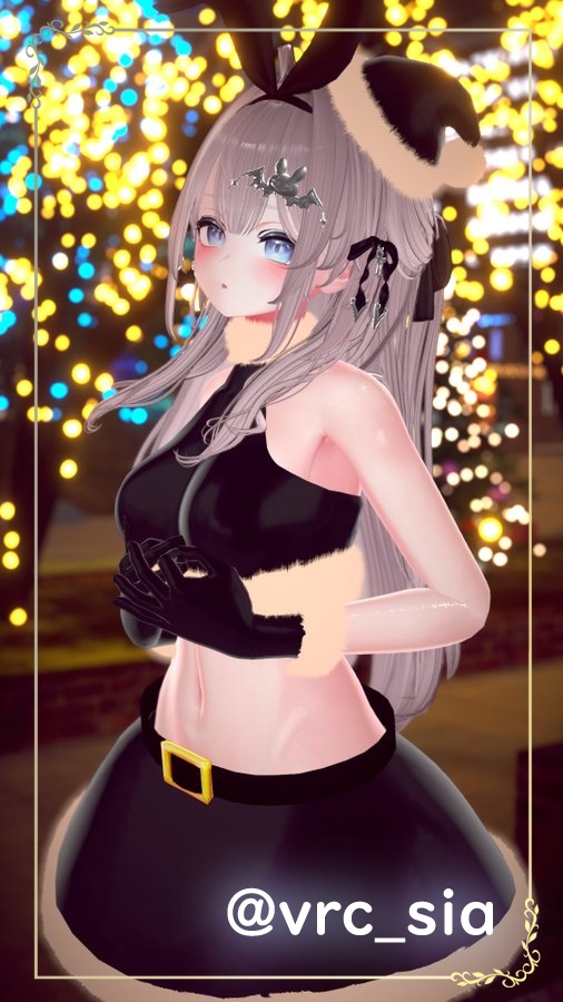きらきらサンタガール for 2012【VRChat向け衣装】