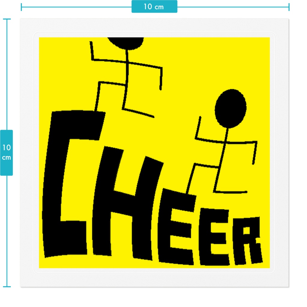 CHEERステッカー