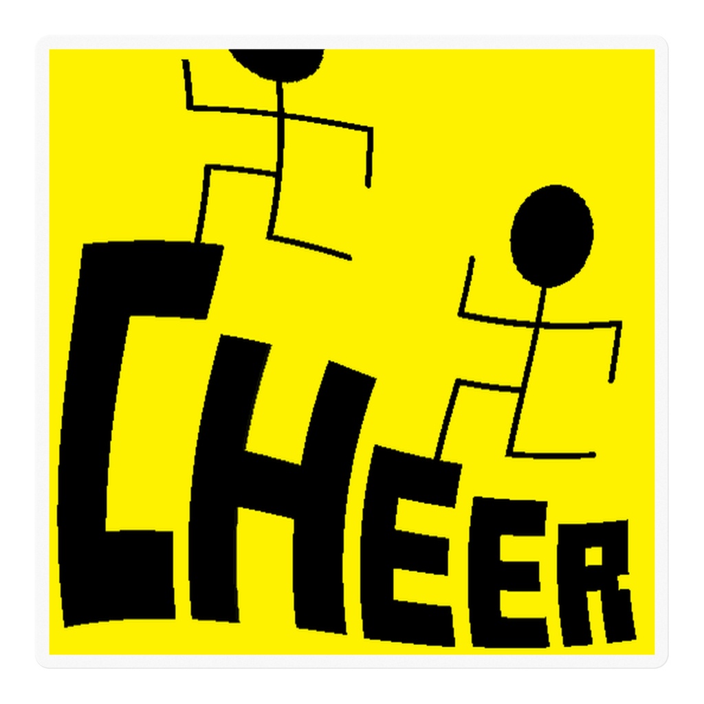 CHEERステッカー