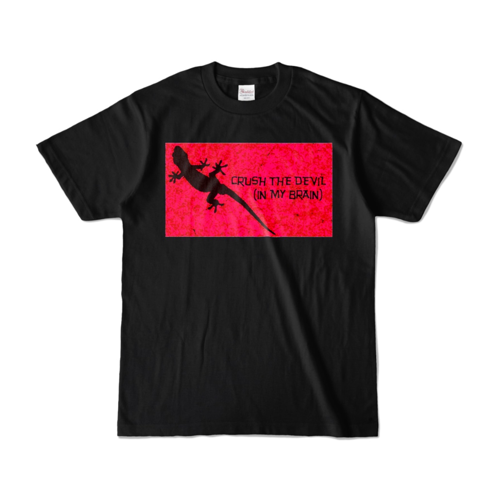 CRUSH THE DEVIL (IN MY BRAIN)カラーTシャツD