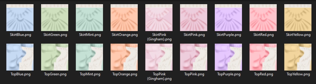 (VRChat) Dolly Dress/ドリードレス