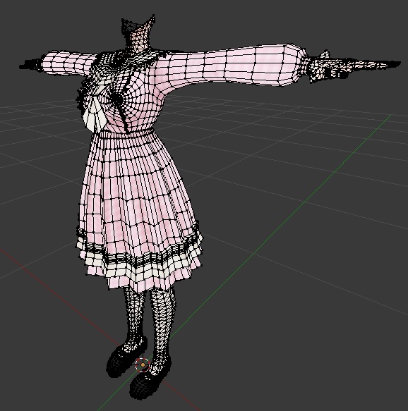 (VRChat) Dolly Dress/ドリードレス