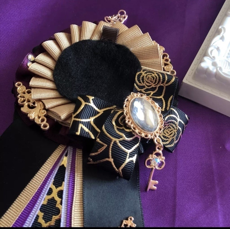黒×金×紫 ロゼット
