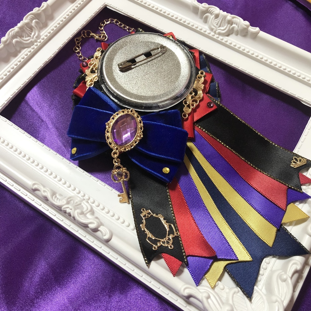 青×赤×金 ロゼット