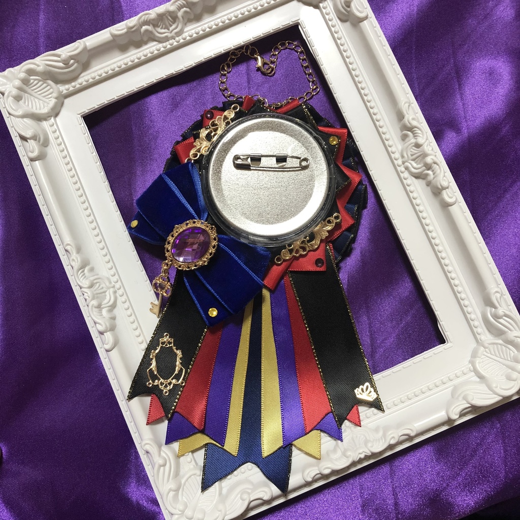 青×赤×金 ロゼット