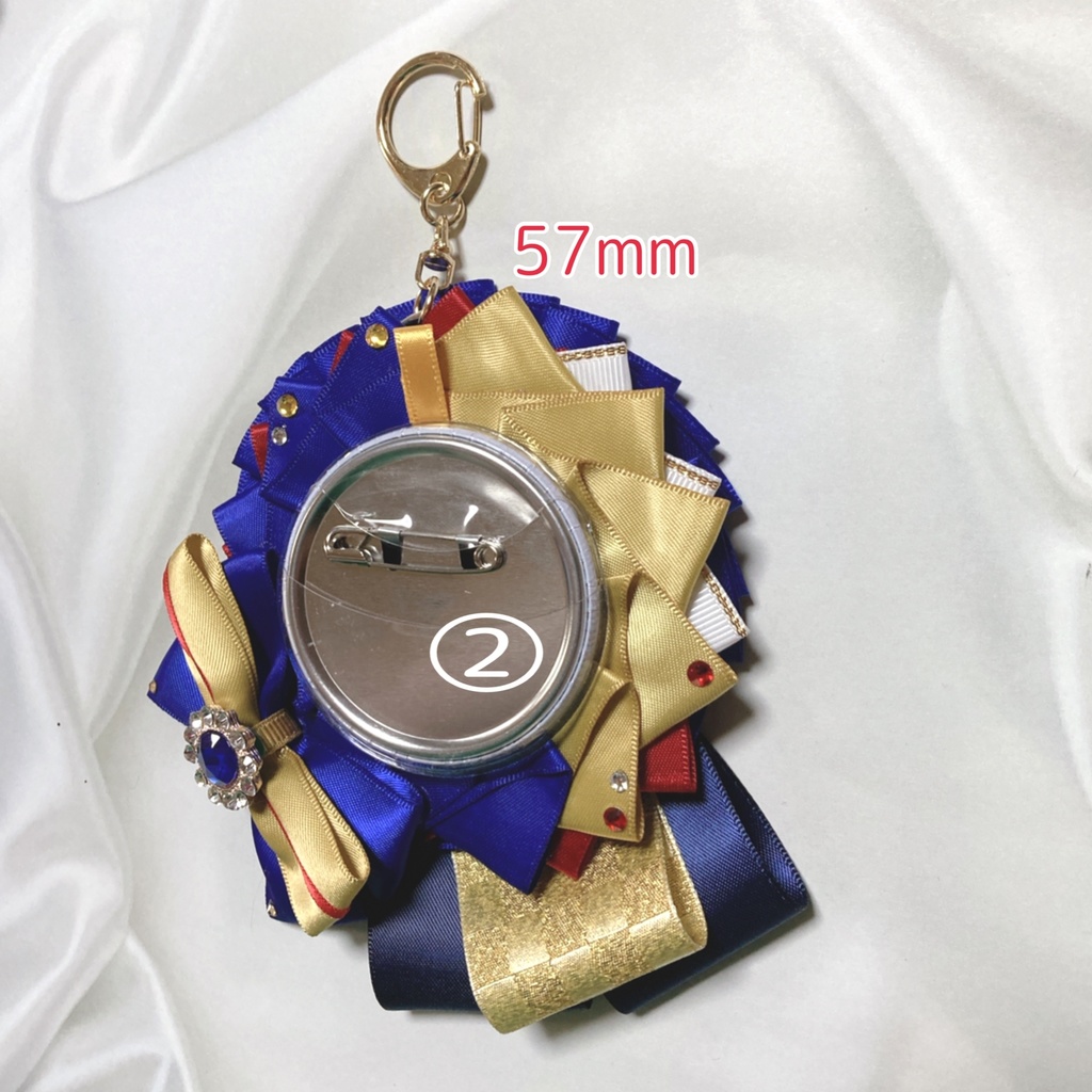 三日月イメージロゼット