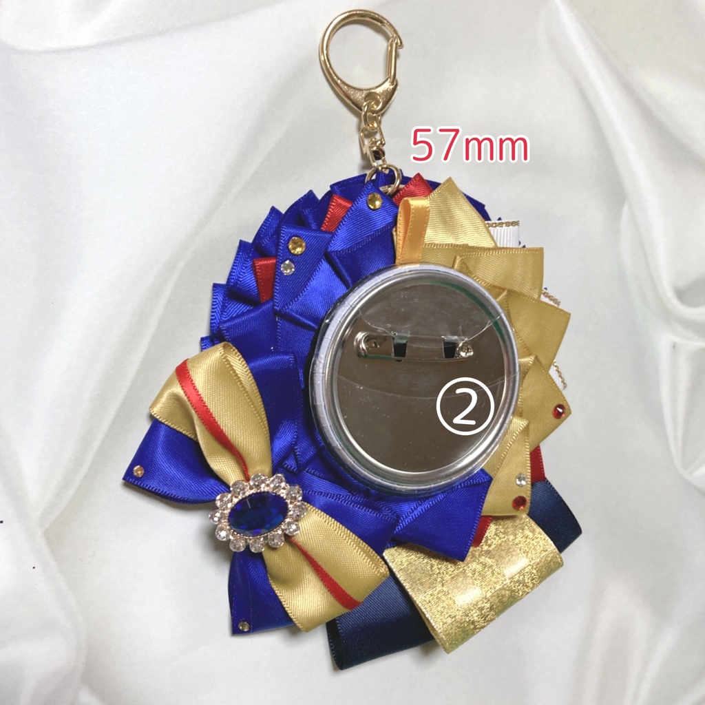 三日月イメージロゼット