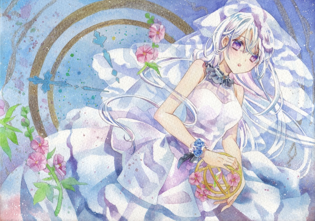 ぴえろ様⭐︎夢絵⭐︎コピック⭐︎手描きイラスト☆アナログ