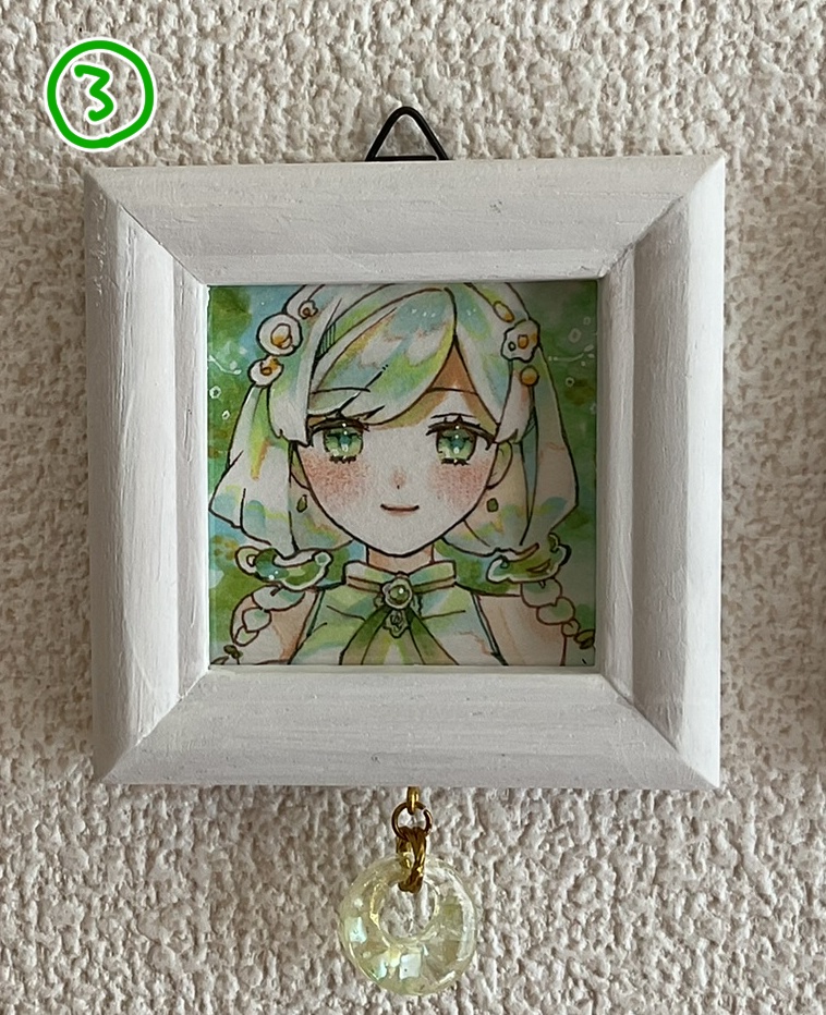 【コピック原画】ミニ原画・正方形