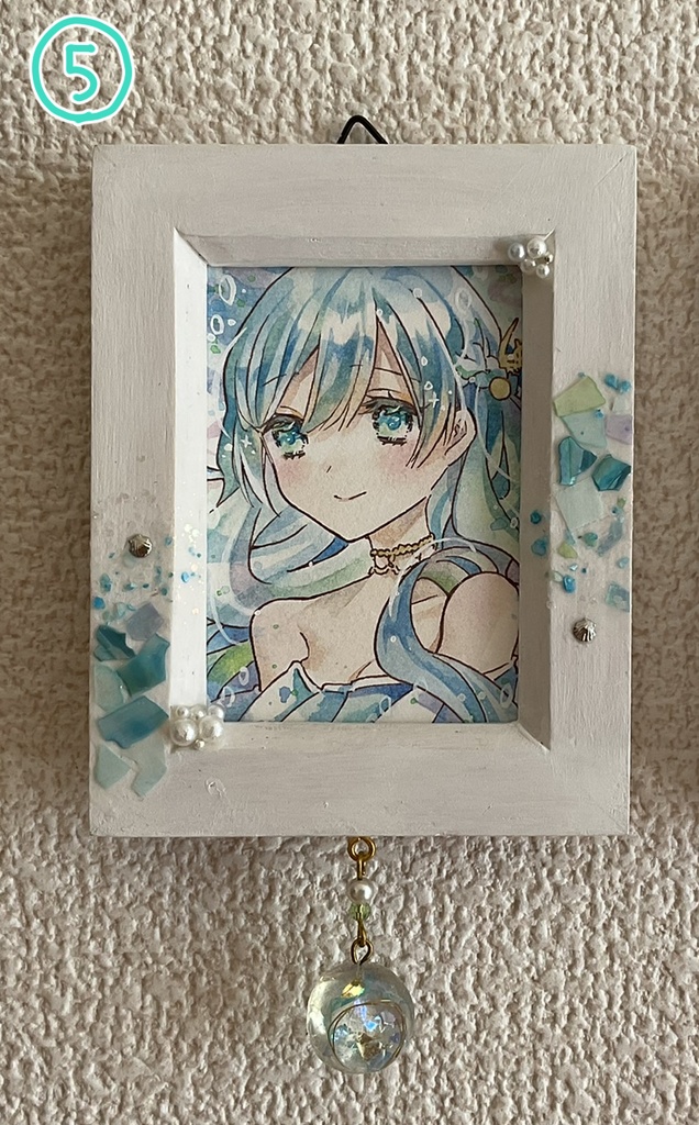 【水彩原画】ミニ原画・長方形