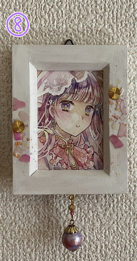 【水彩原画】ミニ原画・長方形