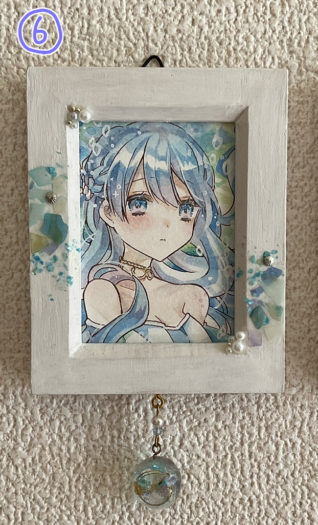 【水彩原画】ミニ原画・長方形