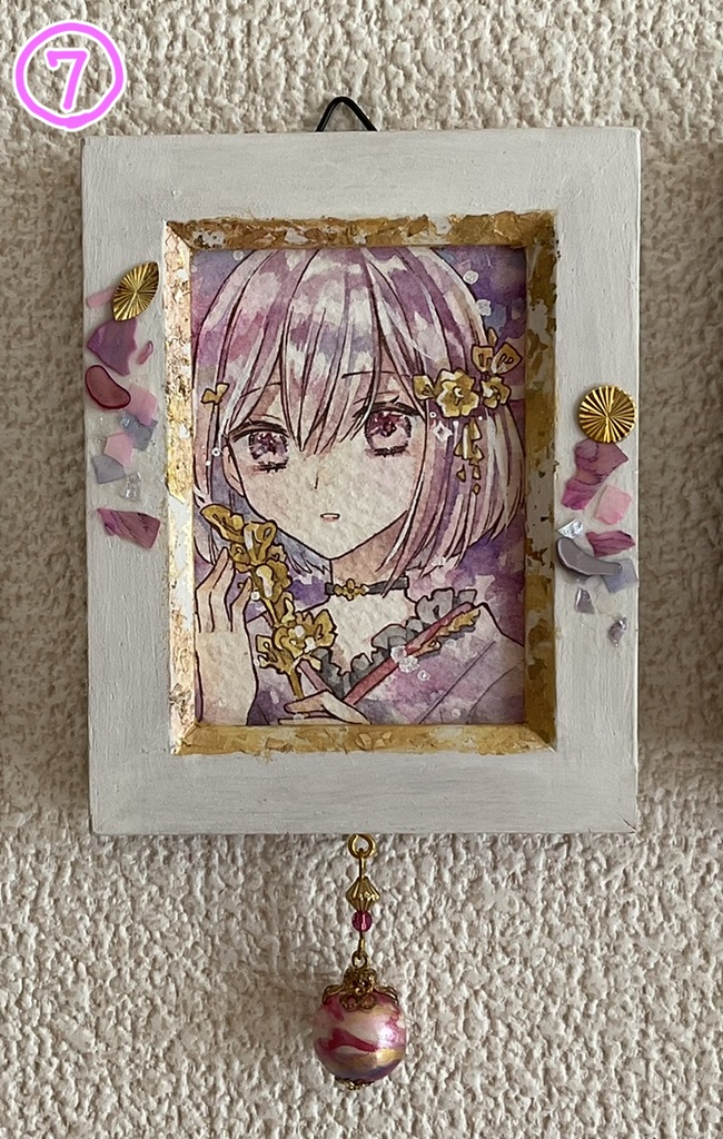 【水彩原画】ミニ原画・長方形