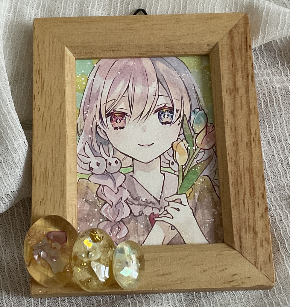 【水彩原画】ミニ原画・長方形