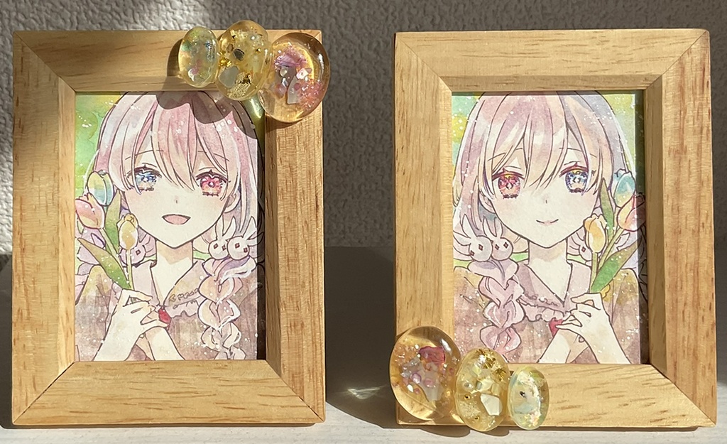 【水彩原画】ミニ原画・長方形