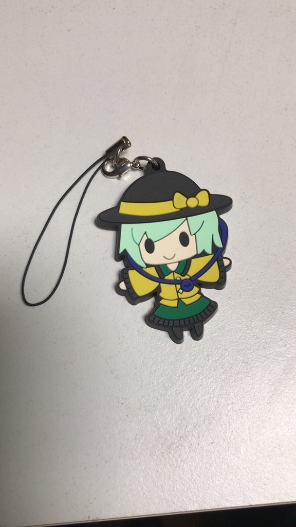 ラバーストラップ　こいし