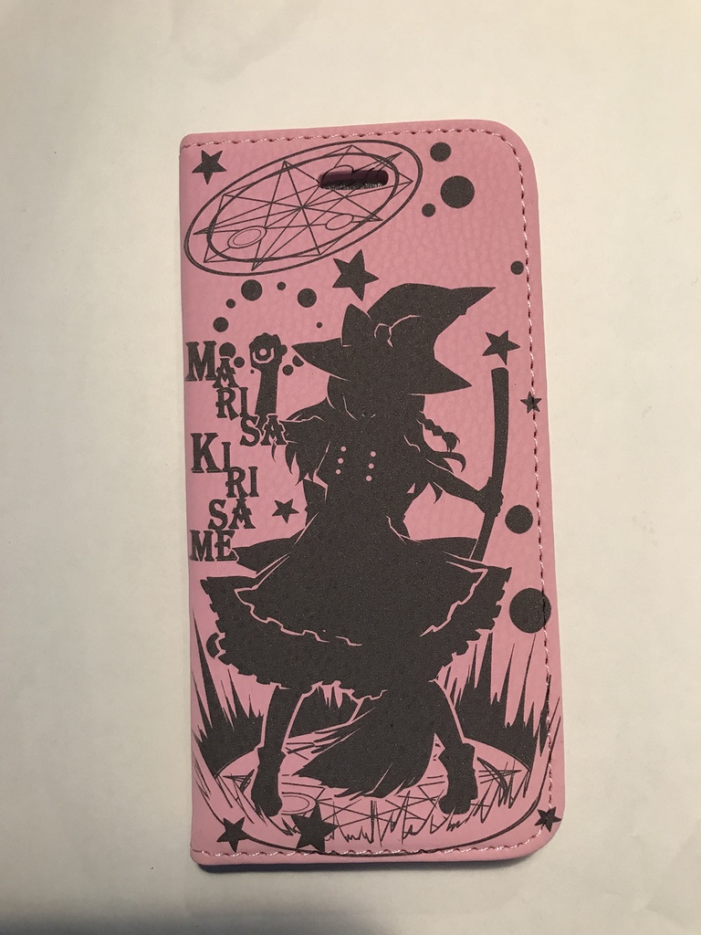 手帳型iPhoneケース「魔理沙」