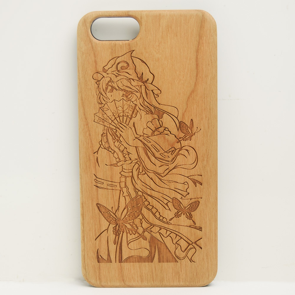 木製iPhoneケース6/6s「幽々子」