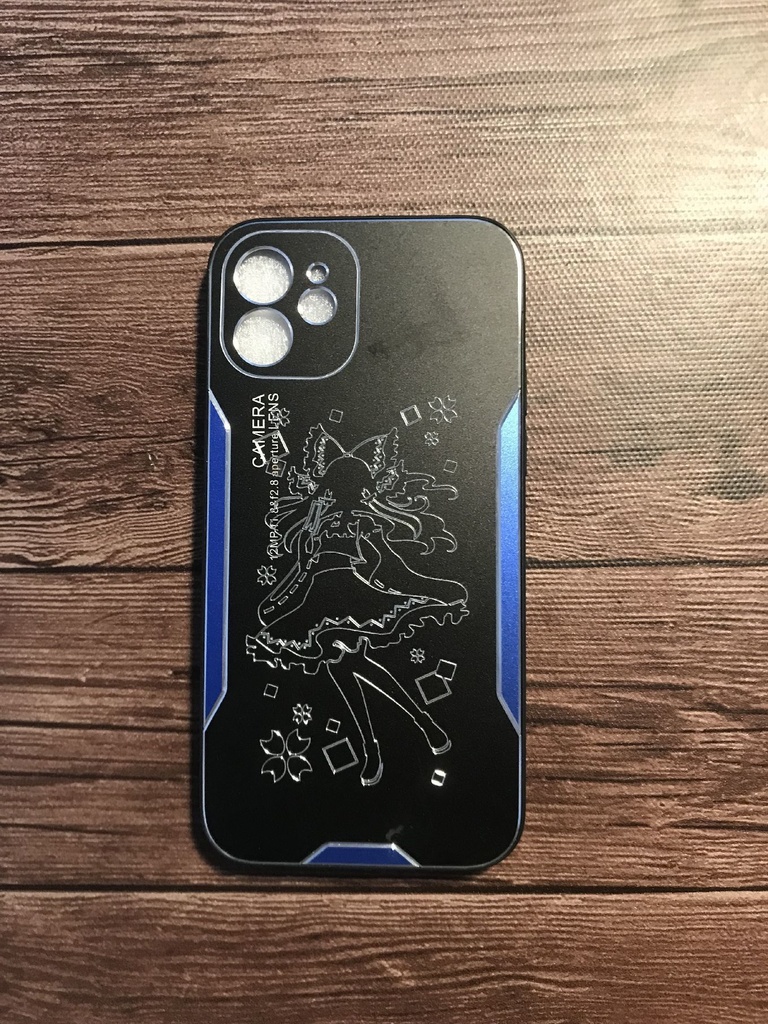 iPhoneメタルケース/iPhone12,12PRO/博麗霊夢