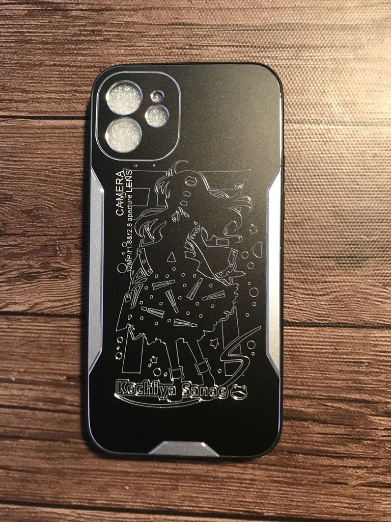 iPhoneメタルケース/iPhone12,12PRO/東風谷早苗