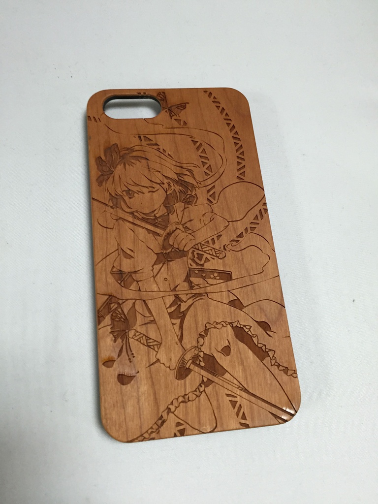 木製iPhone6/6sケース妖夢