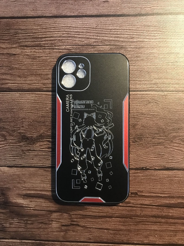 iPhone12/12Proメタルケース藤原妹紅