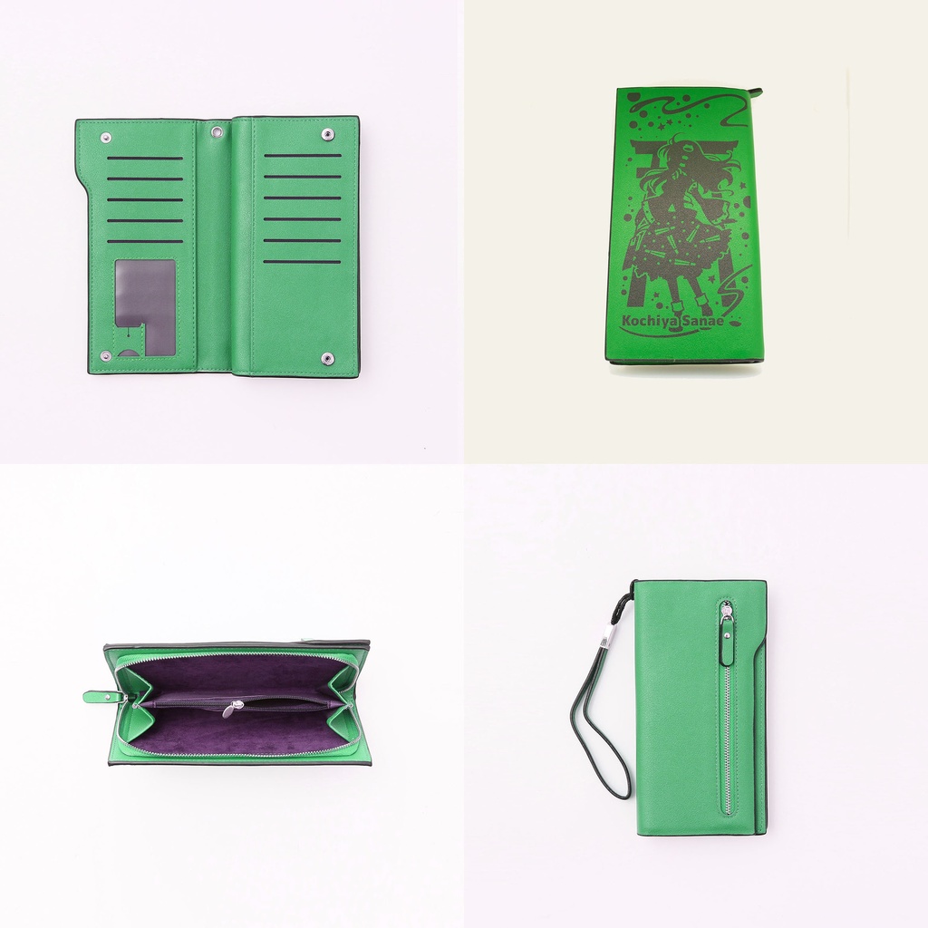 東風谷早苗ラウンドウォレット緑