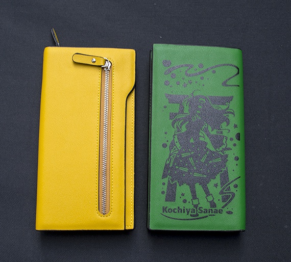 東風谷早苗ラウンドウォレット緑