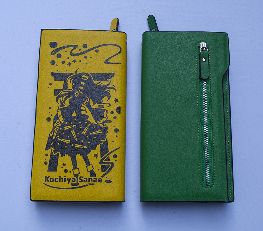 東風谷早苗ラウンドウォレット緑