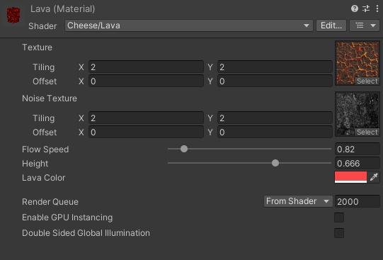 マグマシェーダ/Lava Shader