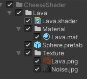 マグマシェーダ/Lava Shader