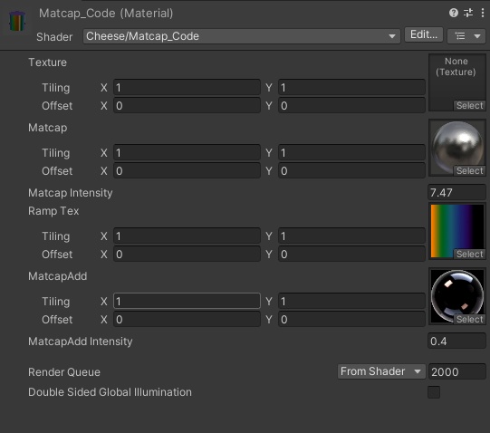 レインボーフィルム干渉/Rainbow Mapcat Shader