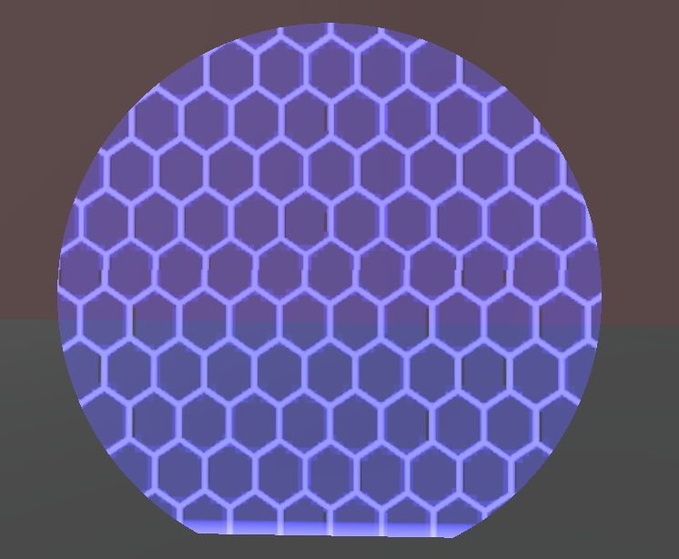 近づくと現れるバリア/Limit Barrier Shader