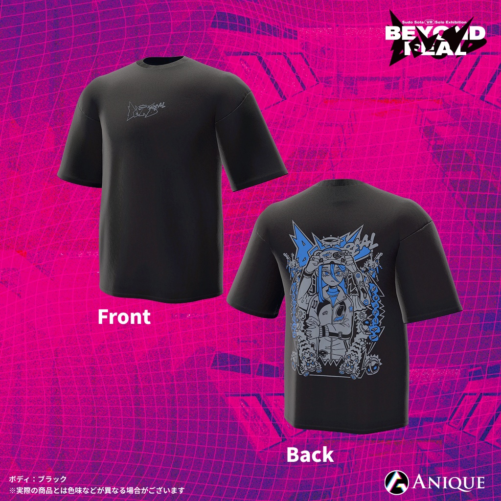 スドウ創太 VR Solo Exhibition 「Beyond Real」VR Tシャツ
