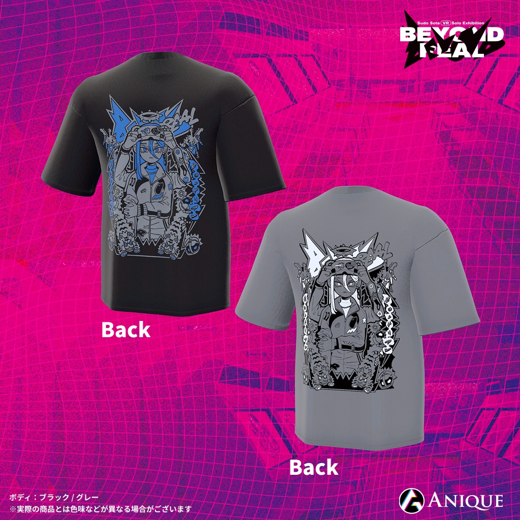 スドウ創太 VR Solo Exhibition 「Beyond Real」VR Tシャツ