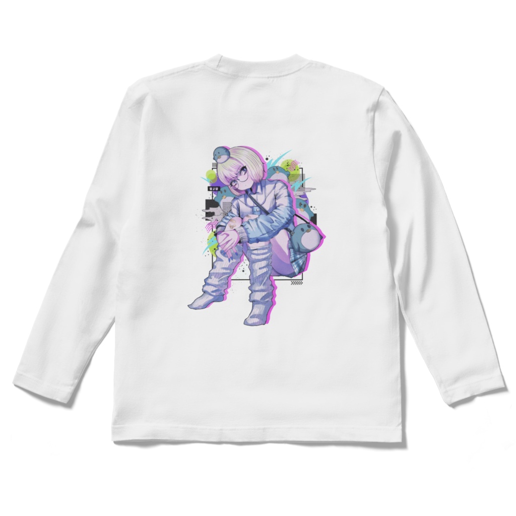 UJU×赤ZUKIN ロングTシャツ