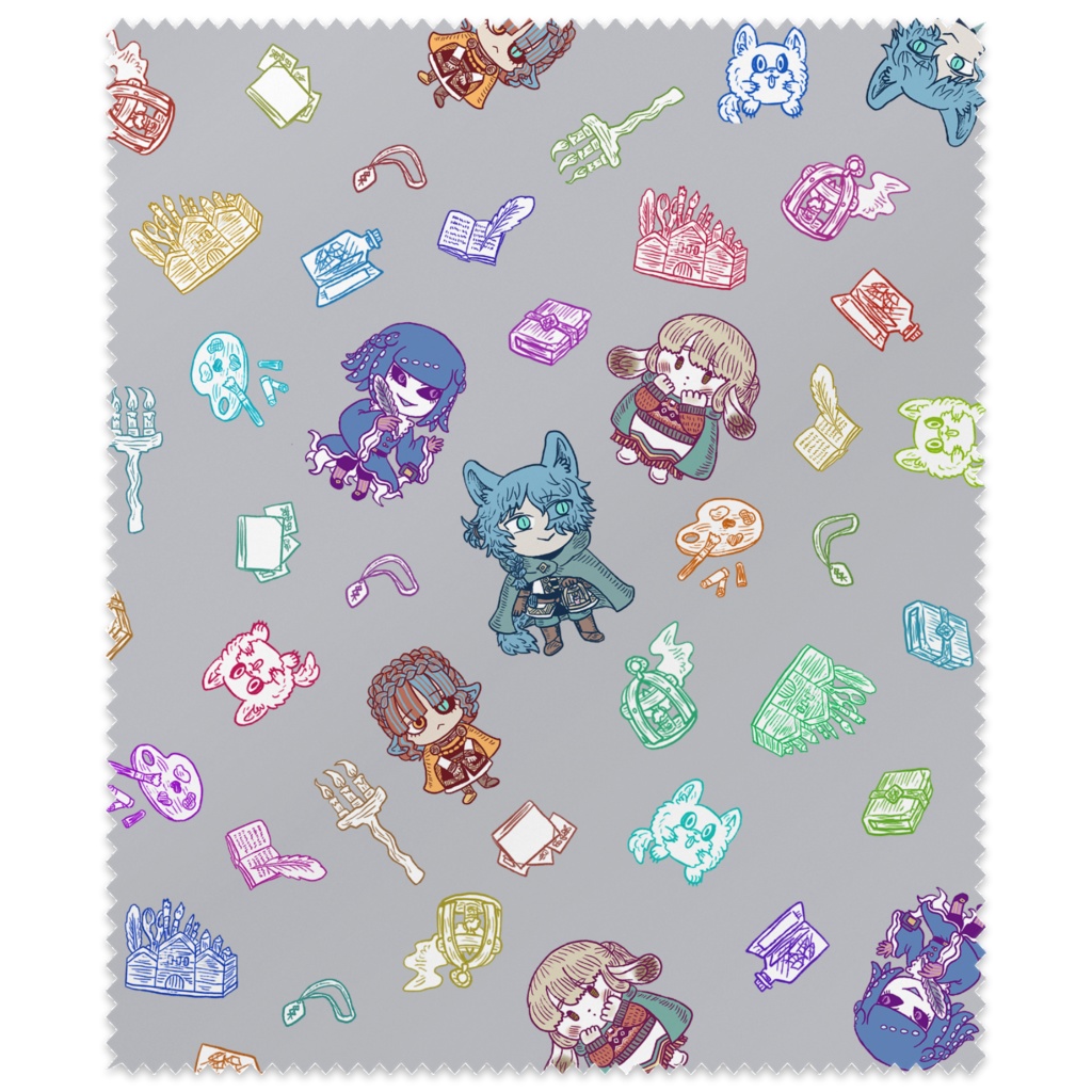 【創作キャラ】メガネ拭き