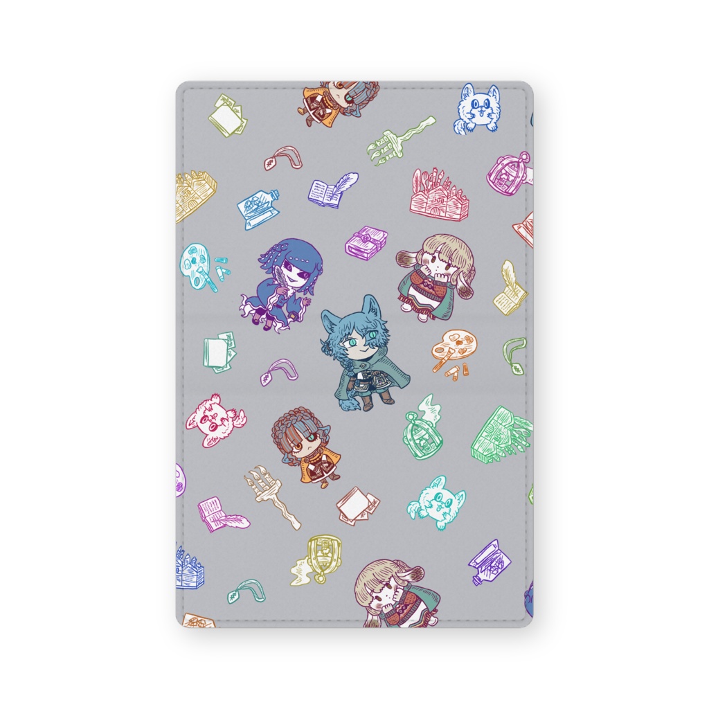 【創作キャラ】レザー製名刺入れ